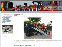 Tablet Screenshot of ffw-hohenegglkofen.de